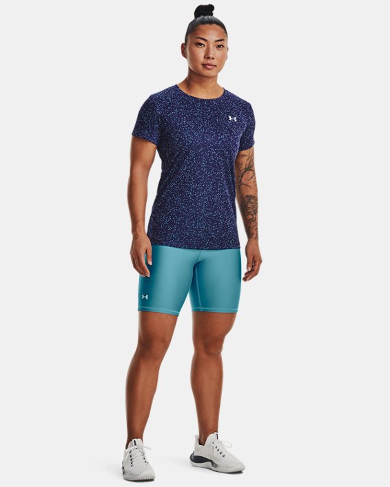 Women's UA Tech™ Nova Short Sleeve in Blue image number 2